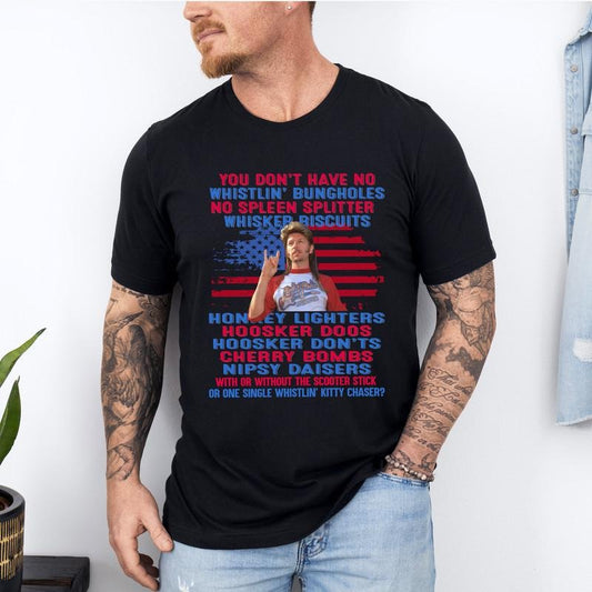 Joe Dirt America 4th of July Shirt, Funny 4th of July Tee, Independence Day Shirt, Red White and Blue Shirt, USA Flag Joe Dirt Firework Shirt