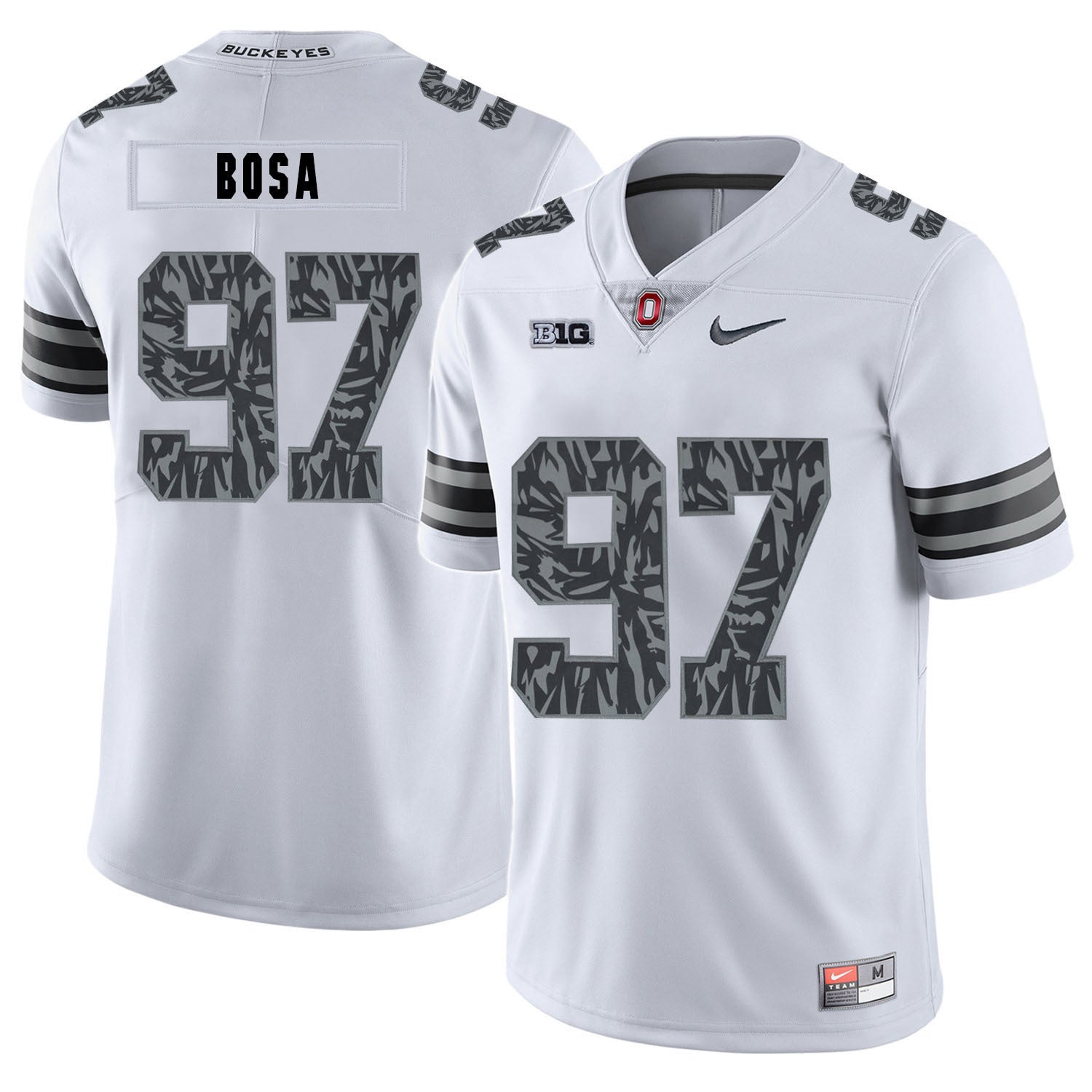 Joey Bosa 97 Pattern White