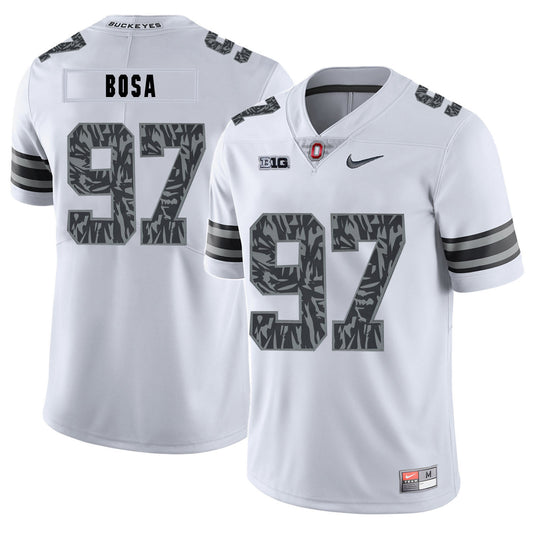 Joey Bosa 97 Pattern White