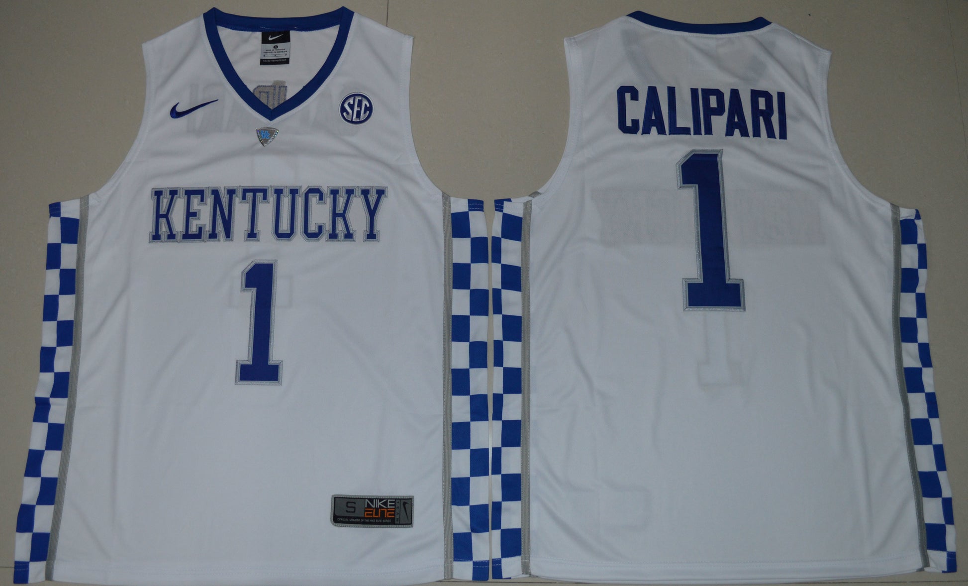 John Calipari 1 White 2017 Team