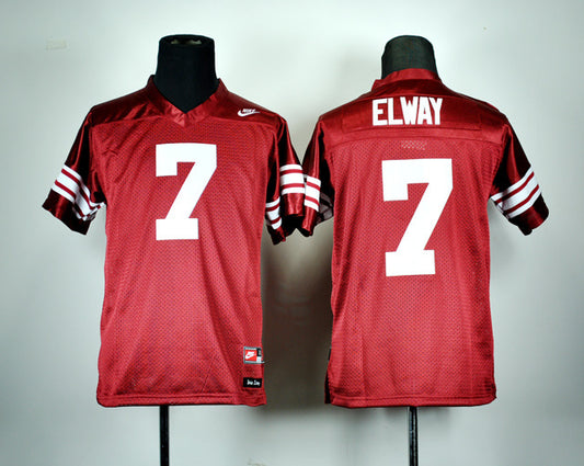 John Elway 7 Youth Red