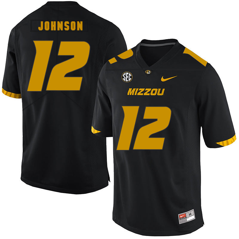 Johnathon Johnson 12 Black