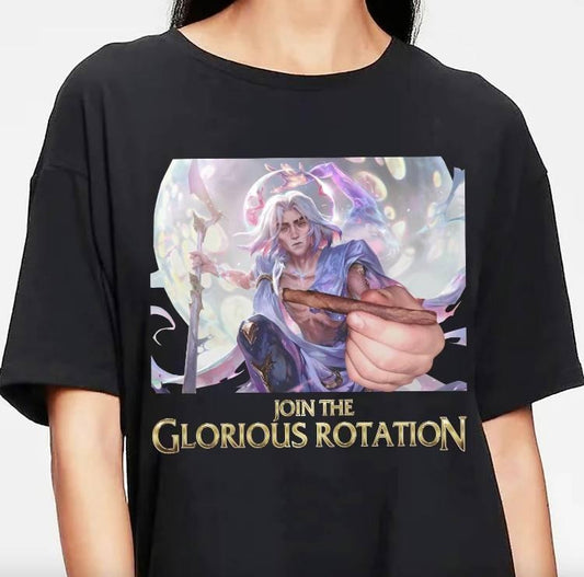 Join The Glorious Rotation Viktor Shirt, Viktor Arcane Shirt, Funny Viktor Shirt, Unisex Tshirt Sweatshirt Hoodie