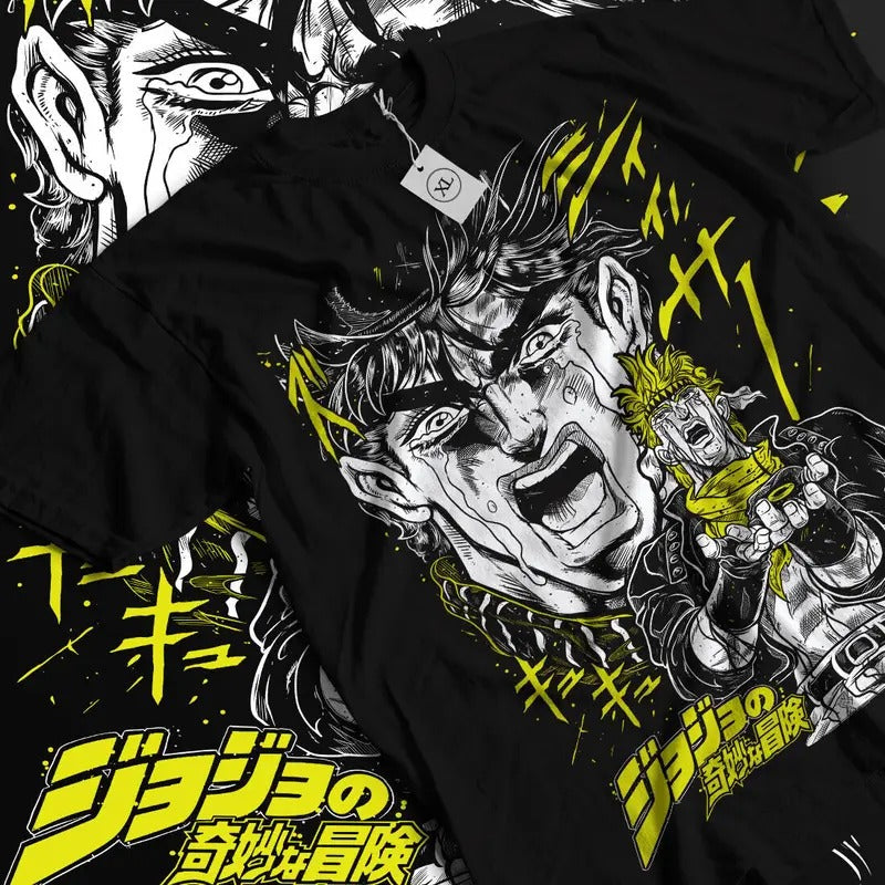 Jojo 's Bizarre Adventure T-Shirt S-4XL Anime Manga Graphic Design Shirt Tee Tshirt S-4XL