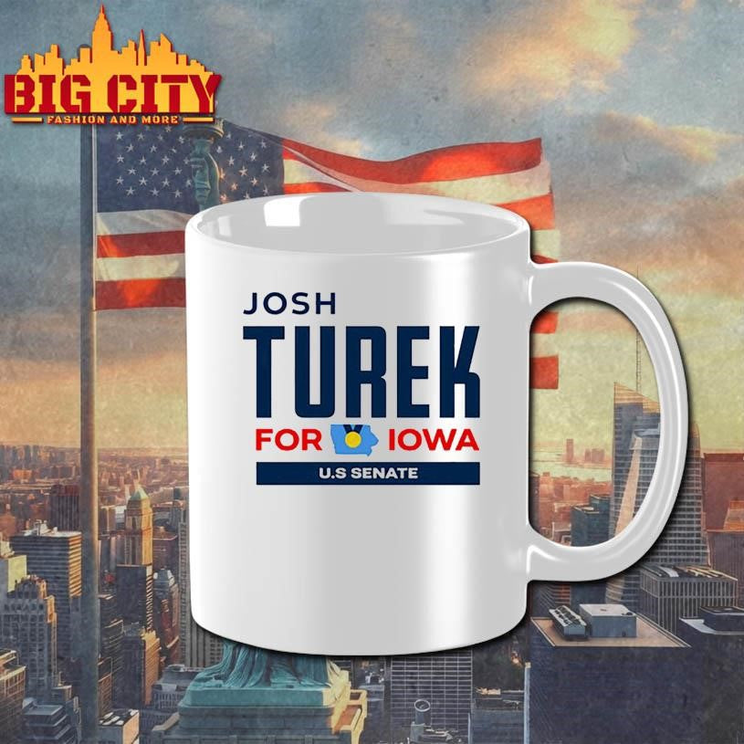 Josh turek for iowa logo shirt