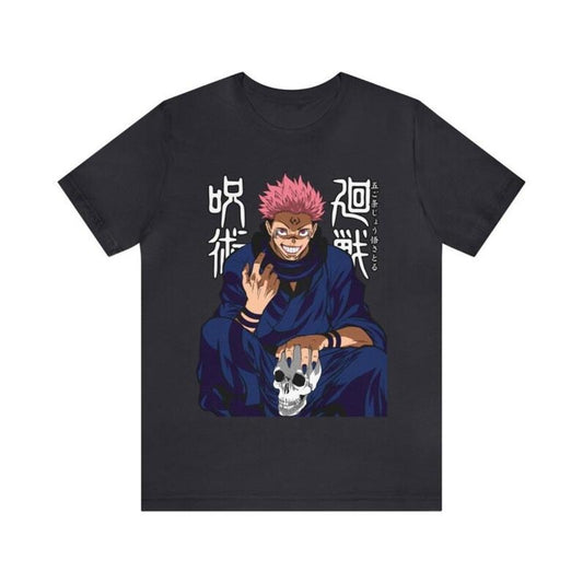 Jujutsu Kaisen Anime T-shirt, Ryomen Sukuna And Skull Graphic Tee, Anime & Manga Gifts Sweatshirt, Hoodie, Comfort Colors