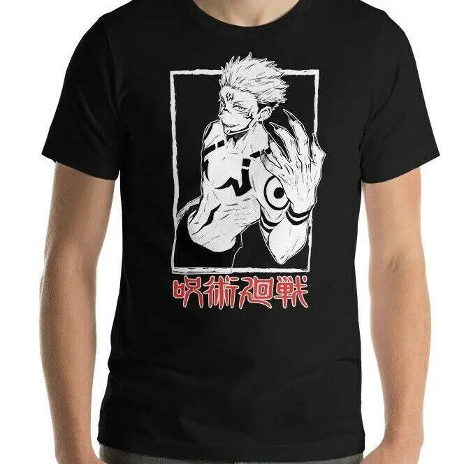 Jujutsu Kaisen Sukuna T-Shirt S-4XL,Yuji Itadori,Sukuna Anime,graphic T-Shirt S-4XL