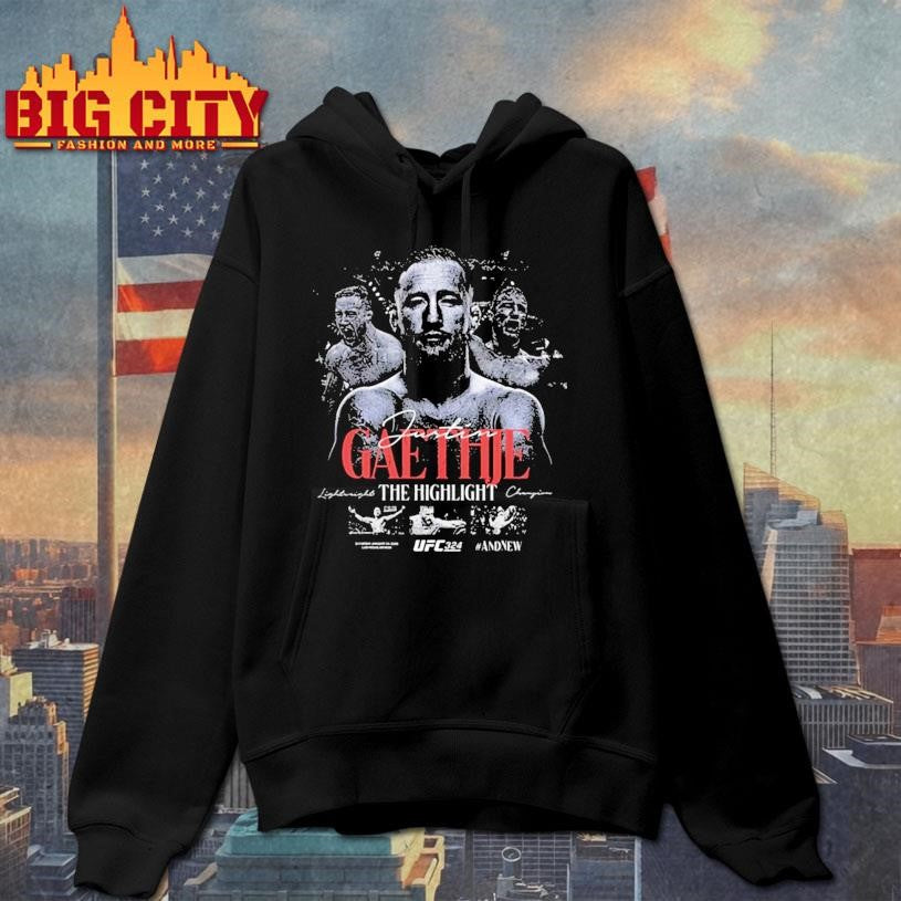 Justin Gaethje Ufc 324 Interim Lightweight Champion Shirt
