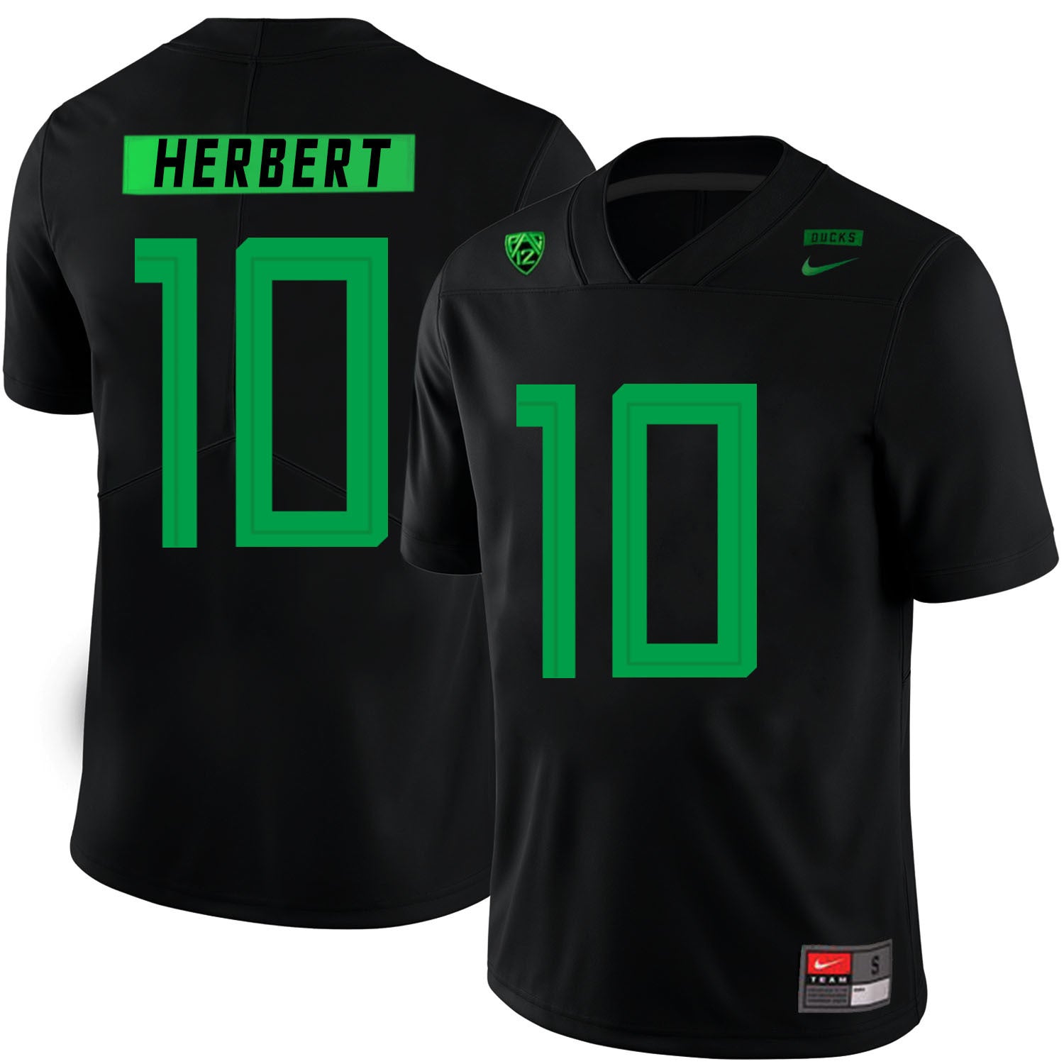 Justin Herbert 10 Black