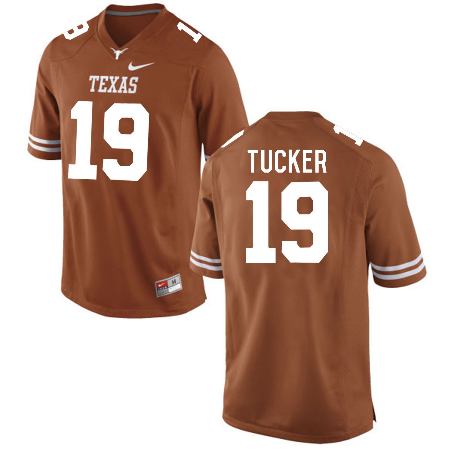 Justin Tucker 19 Brunt Orange
