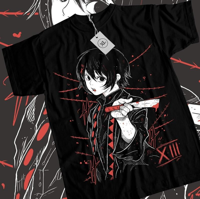 Juzo Suzuya T-Shirt S-4XL Tokyo Ghoul Girl Kawaii WaifuAnime Manga Shirt Tee Tshirt S-4XL