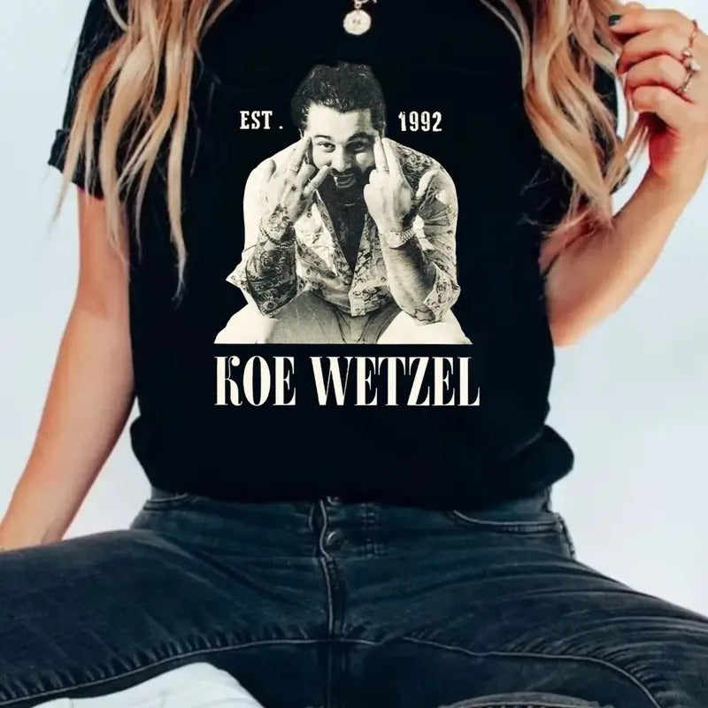 K03 Country Music T Shirt, W3tz3l Shirt, Country Music 2024 K03 Concert Shirt, W3t.z3l Shirt, K03 W3tz3l Graphic Design, Unisex Short Sleeve Tee Shirt, Casual Clothing