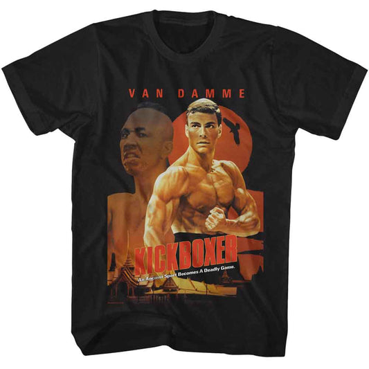 Kickboxer - Poster - American Classics - Solid Black Adult Short Sleeve T-Shirt