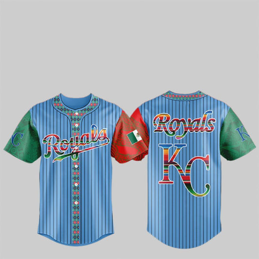 KC Royals Mexican Heritage Night 2025 Jersey - Grishko.com