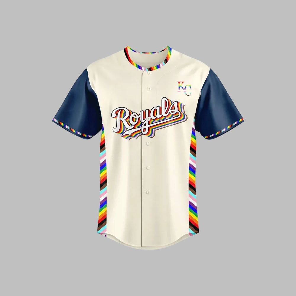 KC Royals Pride Month 2025 Jersey - Grishko.com