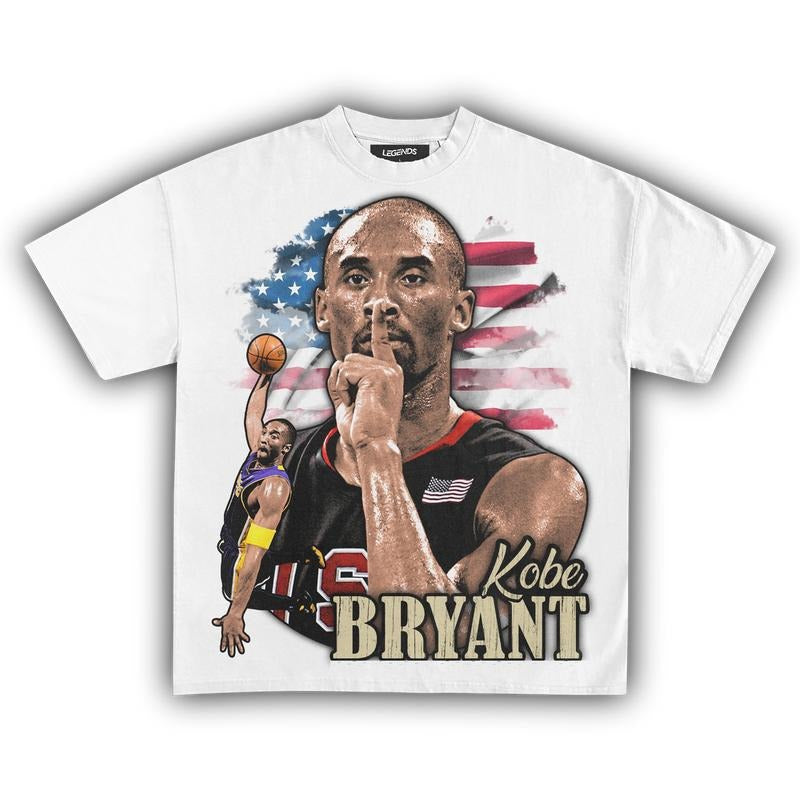 KOBE SHHH  Tee | Vintage Tee Graphic T-Shirt Sweatshirt Hoodie | Sport Tee - Gift For Fan