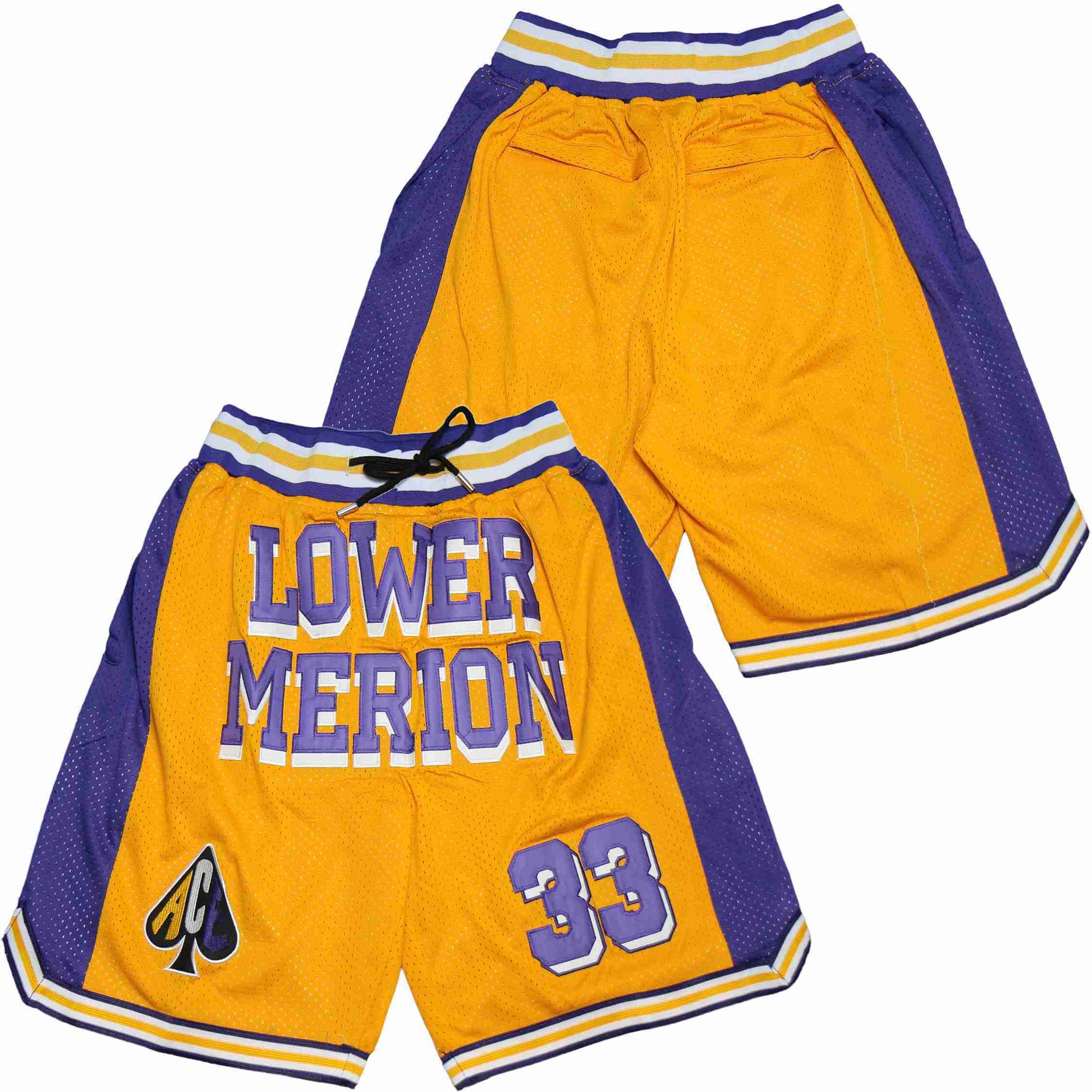 KOBE YELLO #33 WPURPLE SHORTS