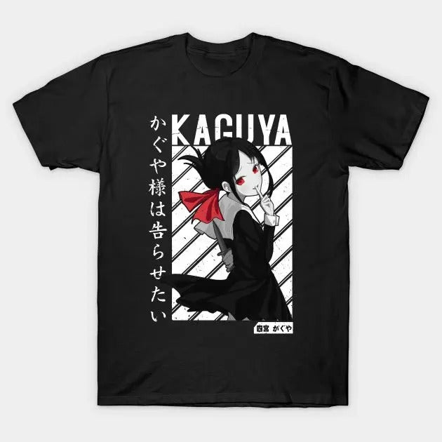 Kaguya Sama Love Is War T-Shirt, Japanese Anime Tees Unisex Tshirt T-Shirt Tee ALL SIZES Hoodie, Sweatshirt