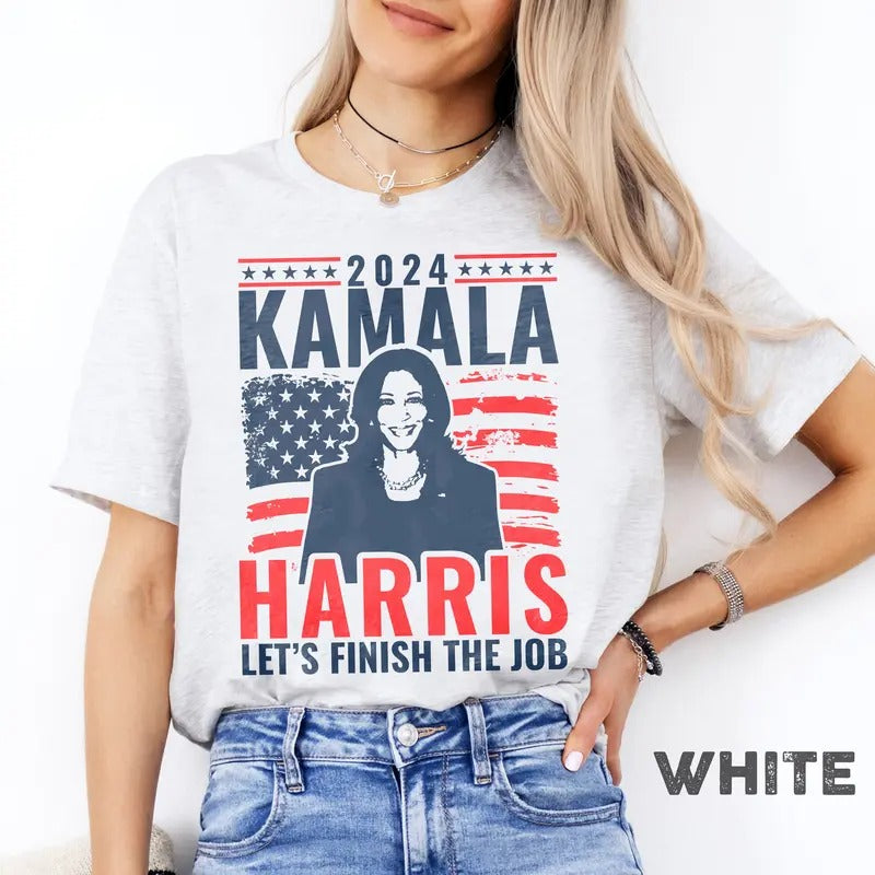 Kama 2024 Tee, President Hee, Kama Rally Tee, Presidential Election 2024 Tee Hoodie, Sweatshirt | InkThreadWorks.com
