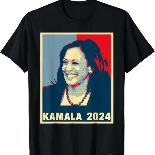 Kamala Harris for President 2024 Madam Vice President (A) T-Shirt Hoodie, Sweatshirt | InkThreadWorks.com