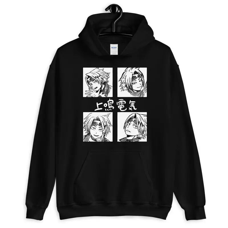 Kaminari Denki ,Boku no Hero,Denki, Anime ,Manga ,Plus Ultra MHA,Hoodie Unisex T-Shirts, Sweatshirt | InkThreadWorks.com