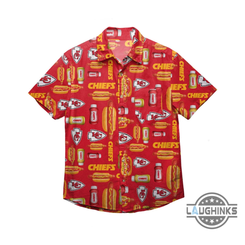 Kansas City Chiefs Grill Hawaiian Shirt SALE