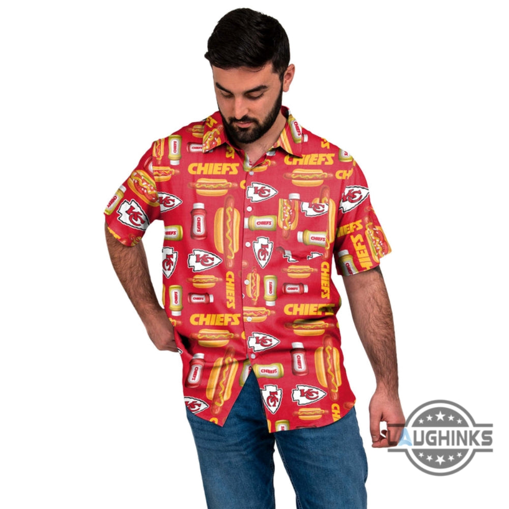 Kansas City Chiefs Grill Hawaiian Shirt SALE
