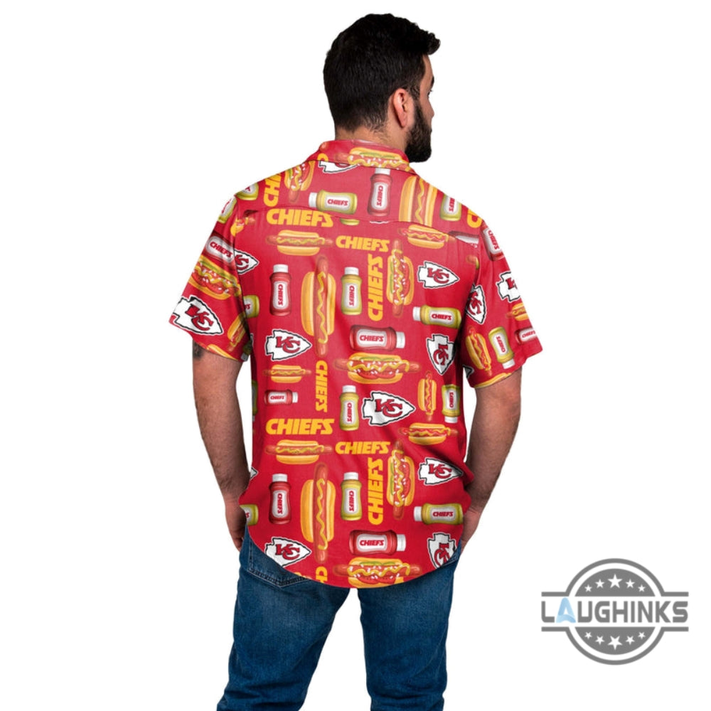 Kansas City Chiefs Grill Hawaiian Shirt SALE