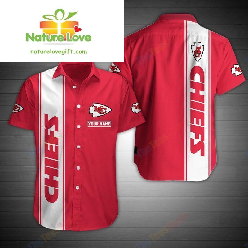 Kansas City Chiefs Hawaiian Shirt Football Fan Aloha Shirt