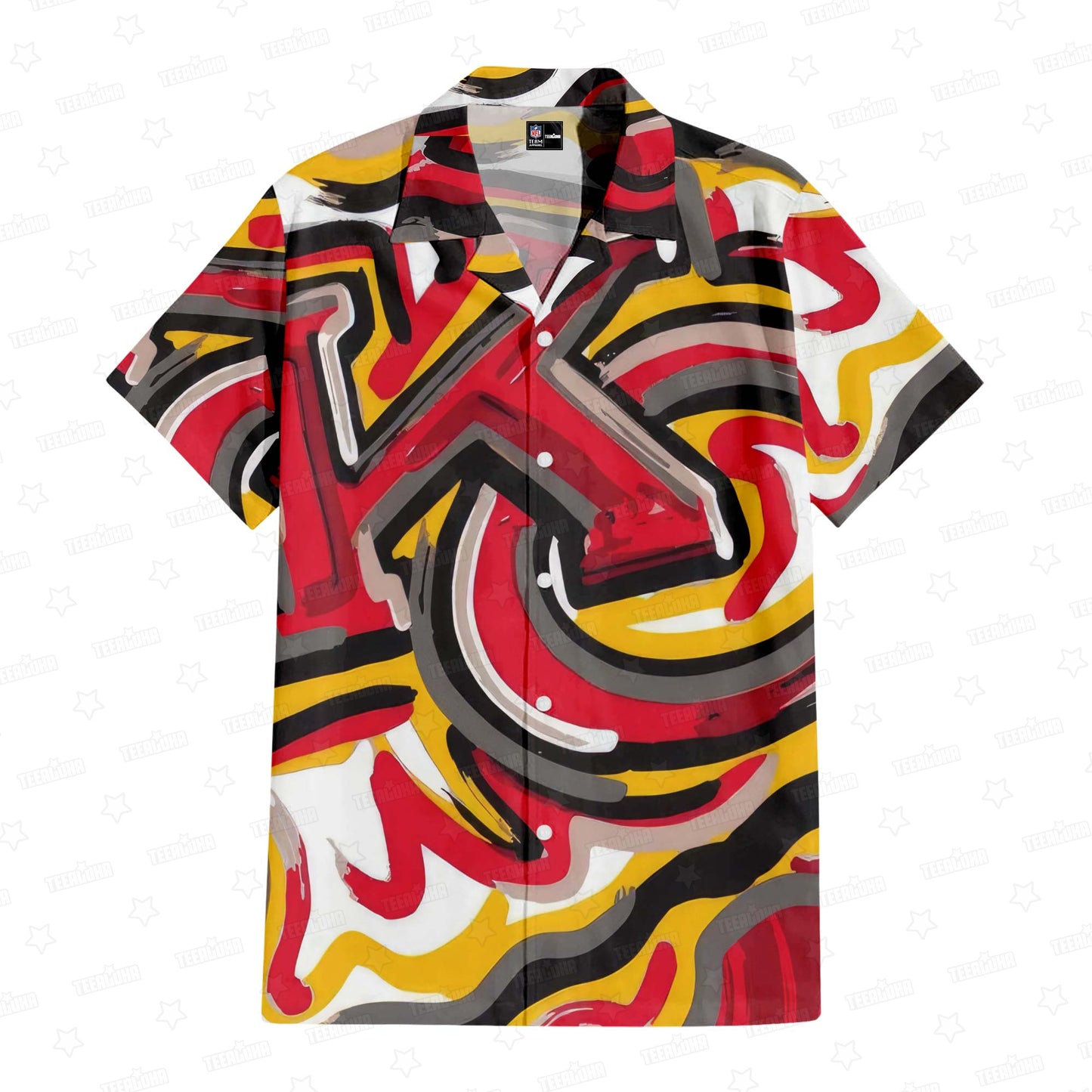 Kansas City Chiefs Hawaiian Shirt Oil Painting Art Print 576730