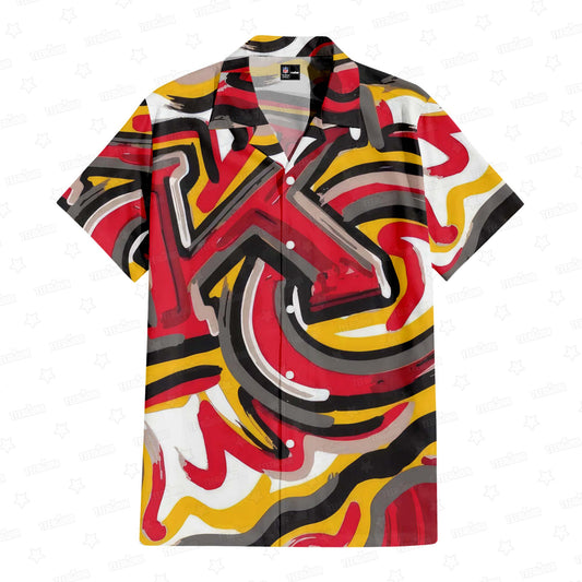 Kansas City Chiefs Hawaiian Shirt Oil Painting Art Print 576730