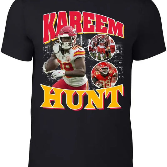Kansas City Kareem Hunt Bootleg Style T-Shirt Hoodie, Sweatshirt | InkThreadWorks.com
