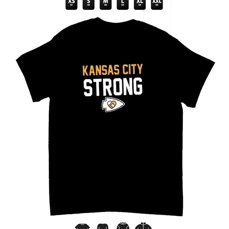 Kansas City Strong T-Shirt, Kc Strong Usa United States Unisex Tees, Gifts Hoodie, Sweatshirt | InkThreadWorks.com