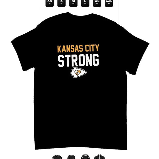 Kansas City Strong T-Shirt, Kc Strong Usa United States Unisex Tees, Gifts Hoodie, Sweatshirt | InkThreadWorks.com