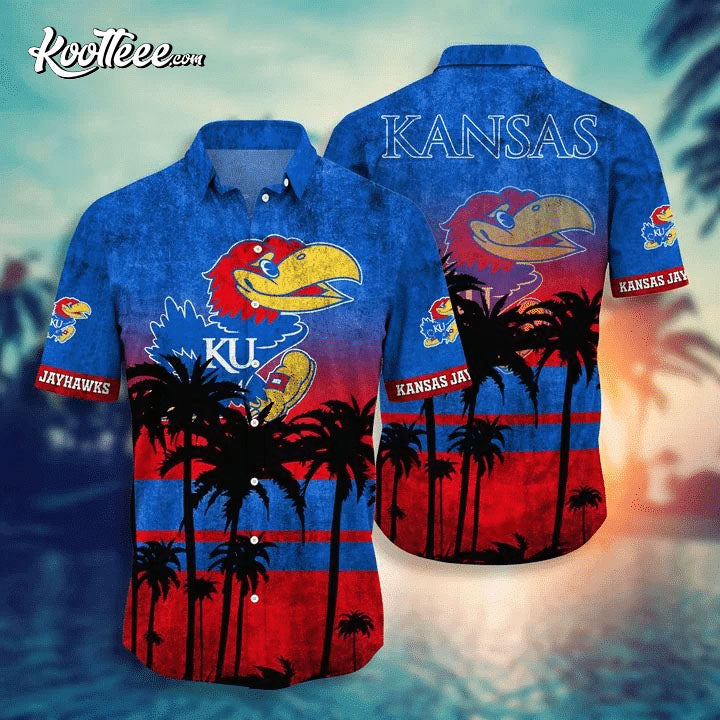 Kansas Jayhawks Summer Hawaiian Shirt