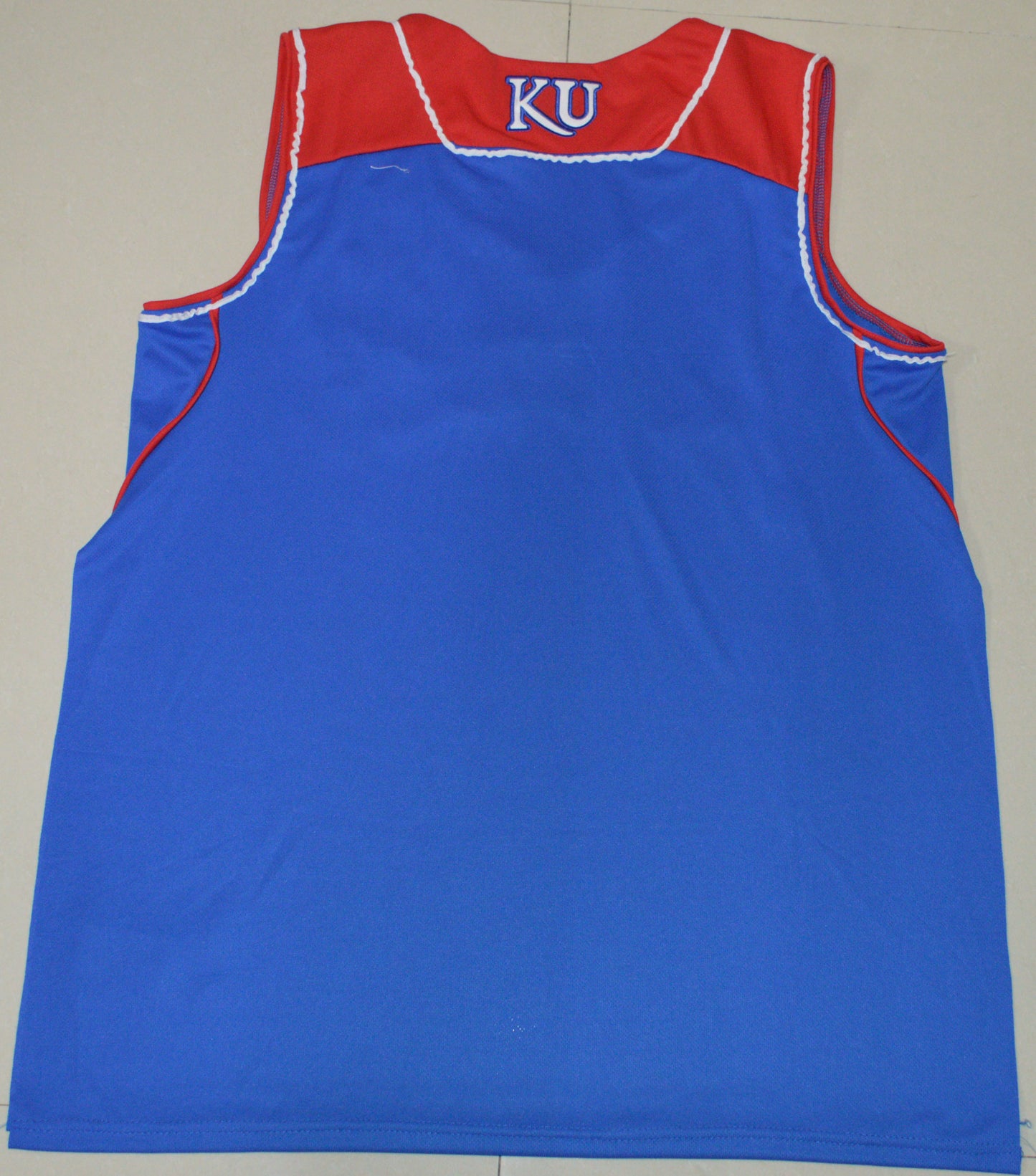 Kansas Basketball Blank Blue Back