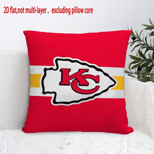 Kansas City Chiefs Pillow Case Chiefs Pillow Cover ( Without Pillow Insert ) Style 10