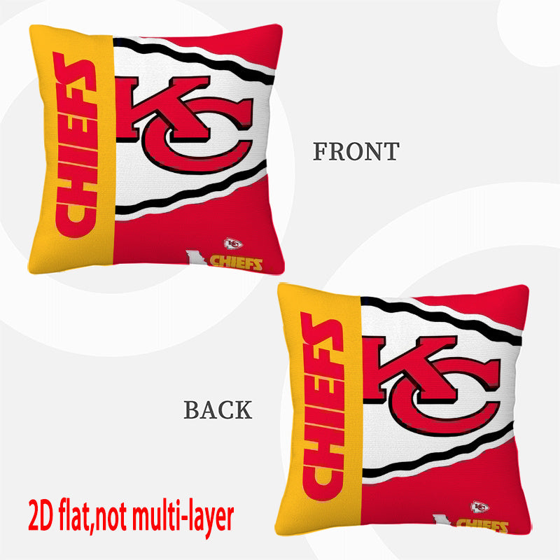 Kansas City Chiefs Pillow Case Chiefs Pillow Cover ( Without Pillow Insert ) Style 115