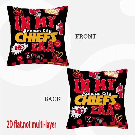 Kansas City Chiefs Pillow Case Chiefs Pillow Cover ( Without Pillow Insert ) Style 118