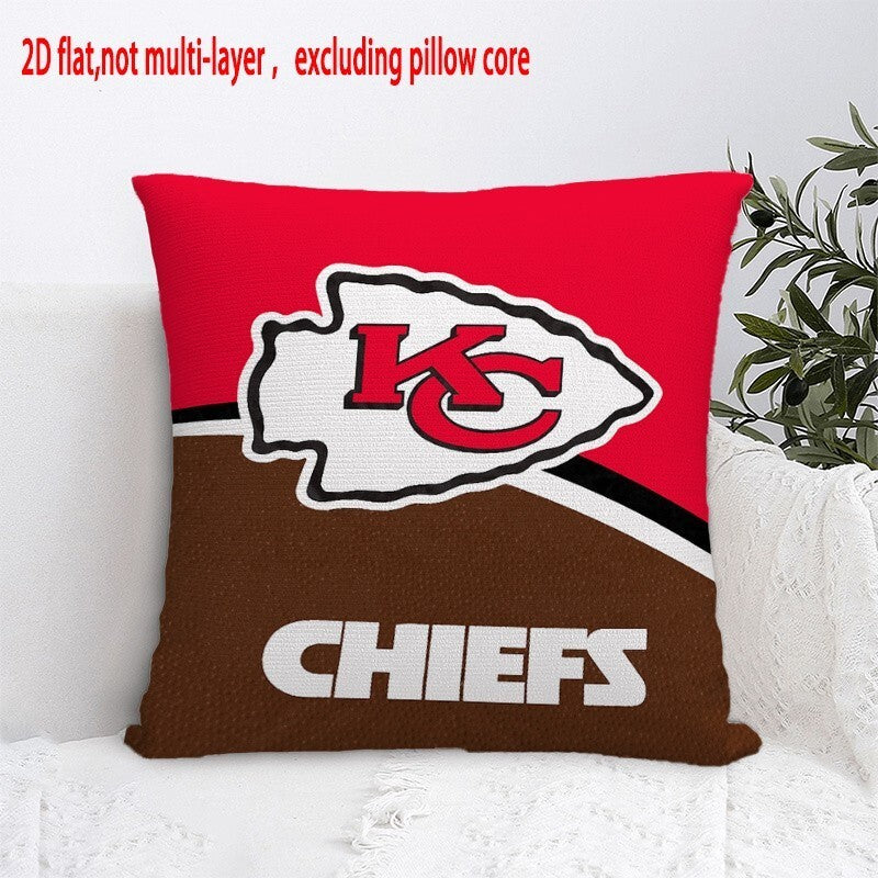 Kansas City Chiefs Pillow Case Chiefs Pillow Cover ( Without Pillow Insert ) Style 13