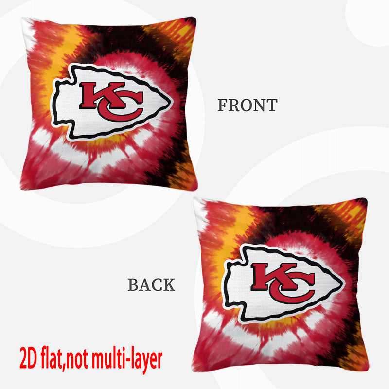 Kansas City Chiefs Pillow Case Chiefs Pillow Cover ( Without Pillow Insert ) Style 18
