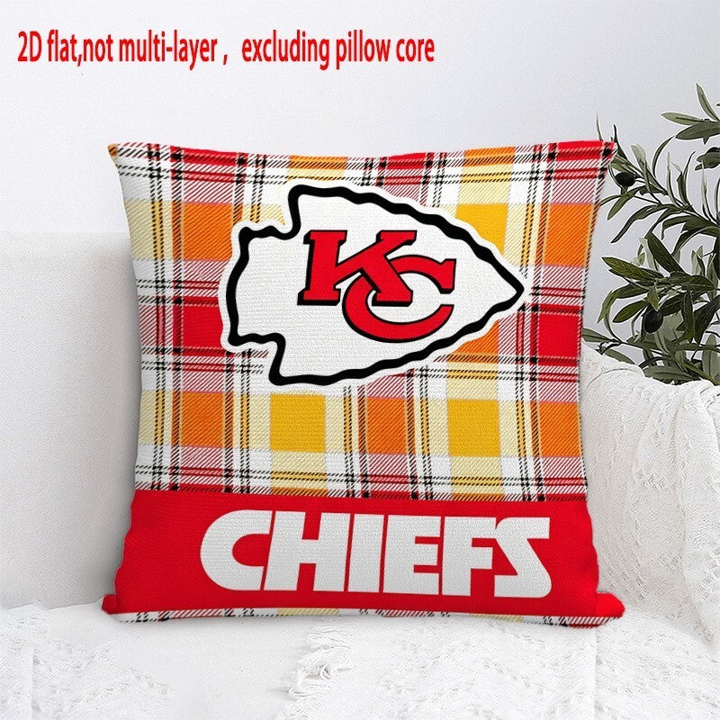 Kansas City Chiefs Pillow Case Chiefs Pillow Cover ( Without Pillow Insert ) Style 42