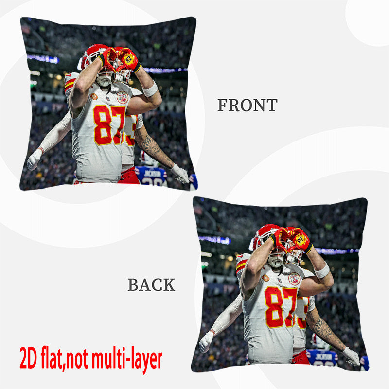 Kansas City Chiefs Pillow Case Chiefs Pillow Cover ( Without Pillow Insert ) Style 53