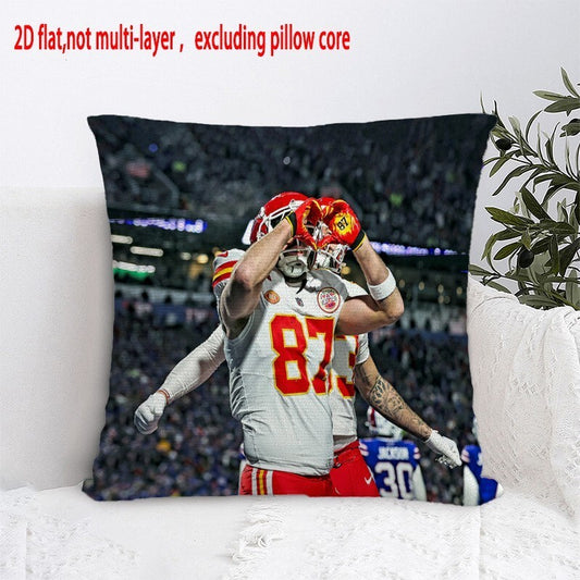 Kansas City Chiefs Pillow Case Chiefs Pillow Cover ( Without Pillow Insert ) Style 54