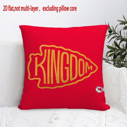 Kansas City Chiefs Pillow Case Chiefs Pillow Cover ( Without Pillow Insert ) Style 78