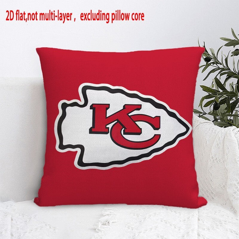Kansas City Chiefs Pillow Case Chiefs Pillow Cover ( Without Pillow Insert ) Style 95