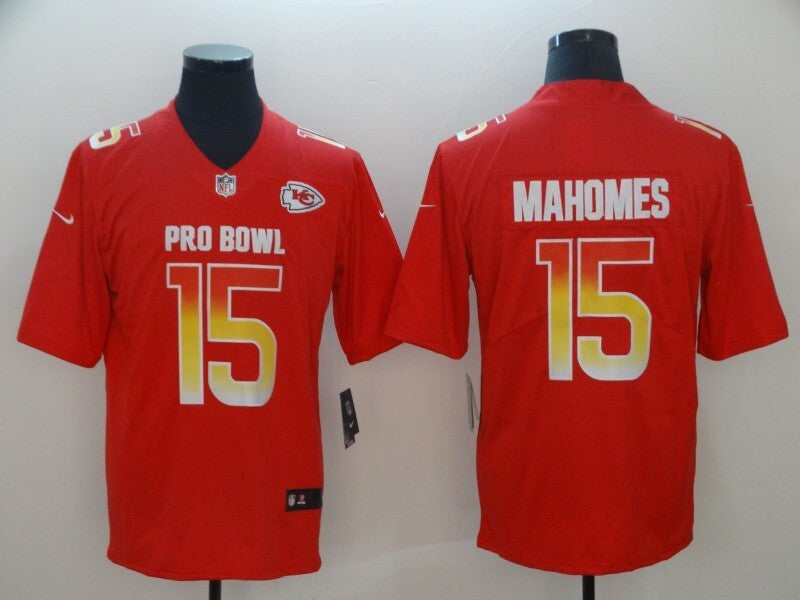 Kansas City Chiefs #15 Patrick Mahomes 19 All-Star