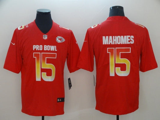 Kansas City Chiefs #15 Patrick Mahomes 19 All-Star