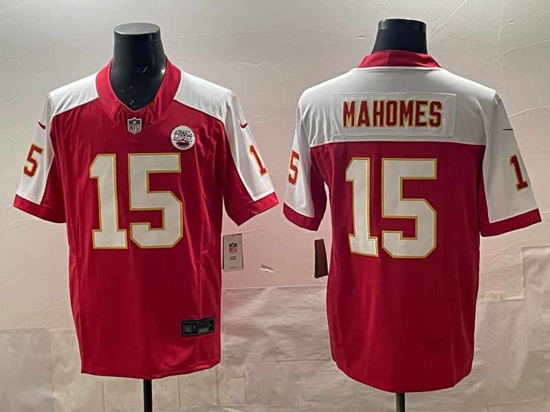 Kansas City Chiefs #15 Patrick Mahomes Chiefs 4 Edition Adult