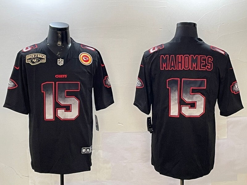 Kansas City Chiefs #15 Patrick Mahomes Chiefs Adult Style 2